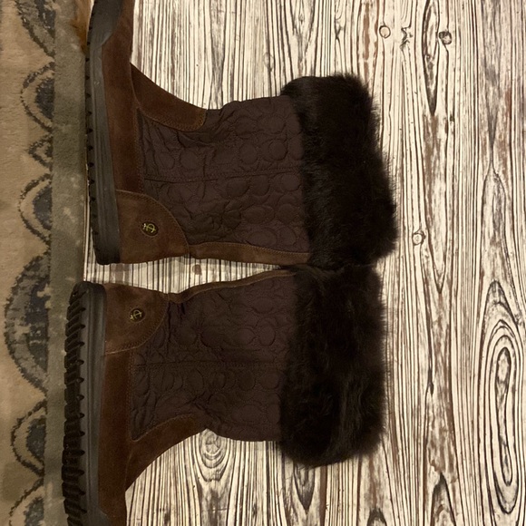 Coach authentic-brown boots- ladies size 8- Talen F2460/H07 - Picture 9 of 9